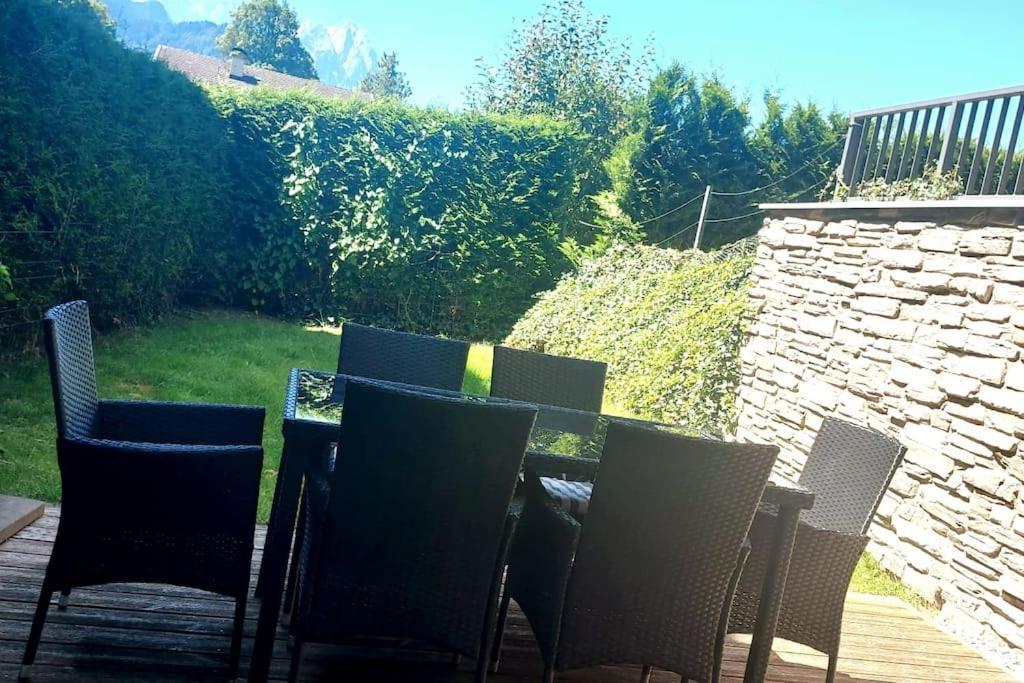Zentral, Ruhig & Stilvoll Mit Bergpanorama+ Garten Garmisch-Partenkirchen Exterior photo